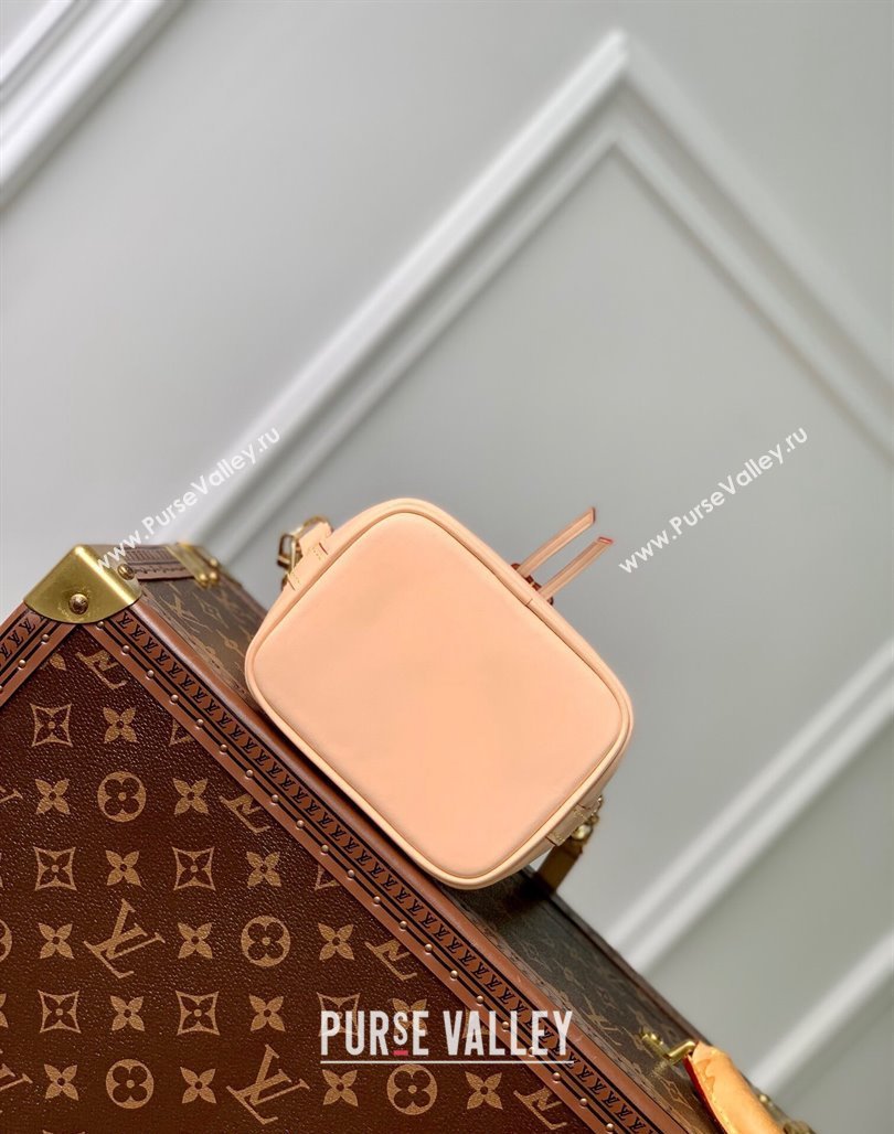 Louis Vuitton Nano Noe Mini bag in Multicolor Beige Monogram Jacquard Fabric M83453 2024 (KI-240521038)