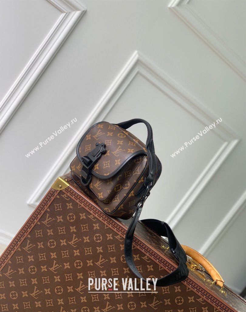 Louis Vuitton Mens Quest Messenger bag in Monogram Macassar Canvas M46973 2024 (KI-240521041)