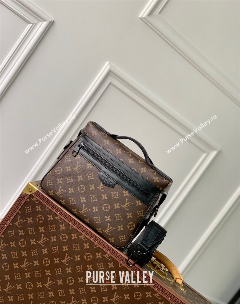 Louis Vuitton Mens LV Trail Messenger bag in Monogram Macassar Canvas M46972 2024 (KI-240521042)