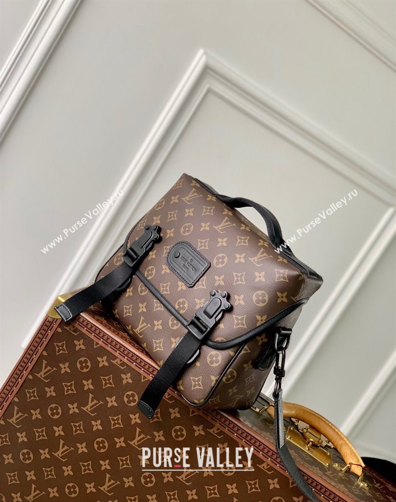 Louis Vuitton Mens LV Trail Messenger bag in Monogram Macassar Canvas M46972 2024 (KI-240521042)