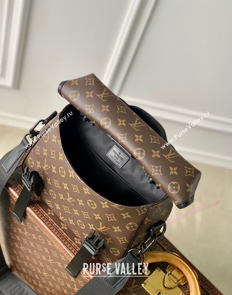 Louis Vuitton Mens LV Trail Messenger bag in Monogram Macassar Canvas M46972 2024 (KI-240521042)