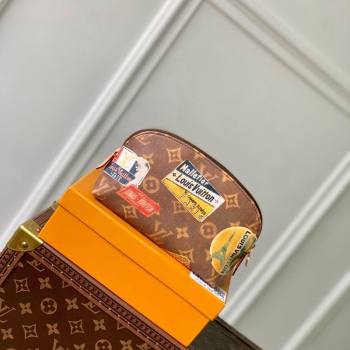 Louis Vuitton Cosmetic Pouch in Monogram Canvas with Vintage Hotel Labels M83597 2024 (KI-240521024)