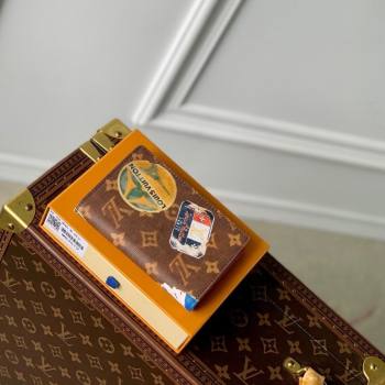 Louis Vuitton Passport Cover in Monogram Canvas with Vintage Hotel Labels M83519 2024 (KI-240521027)