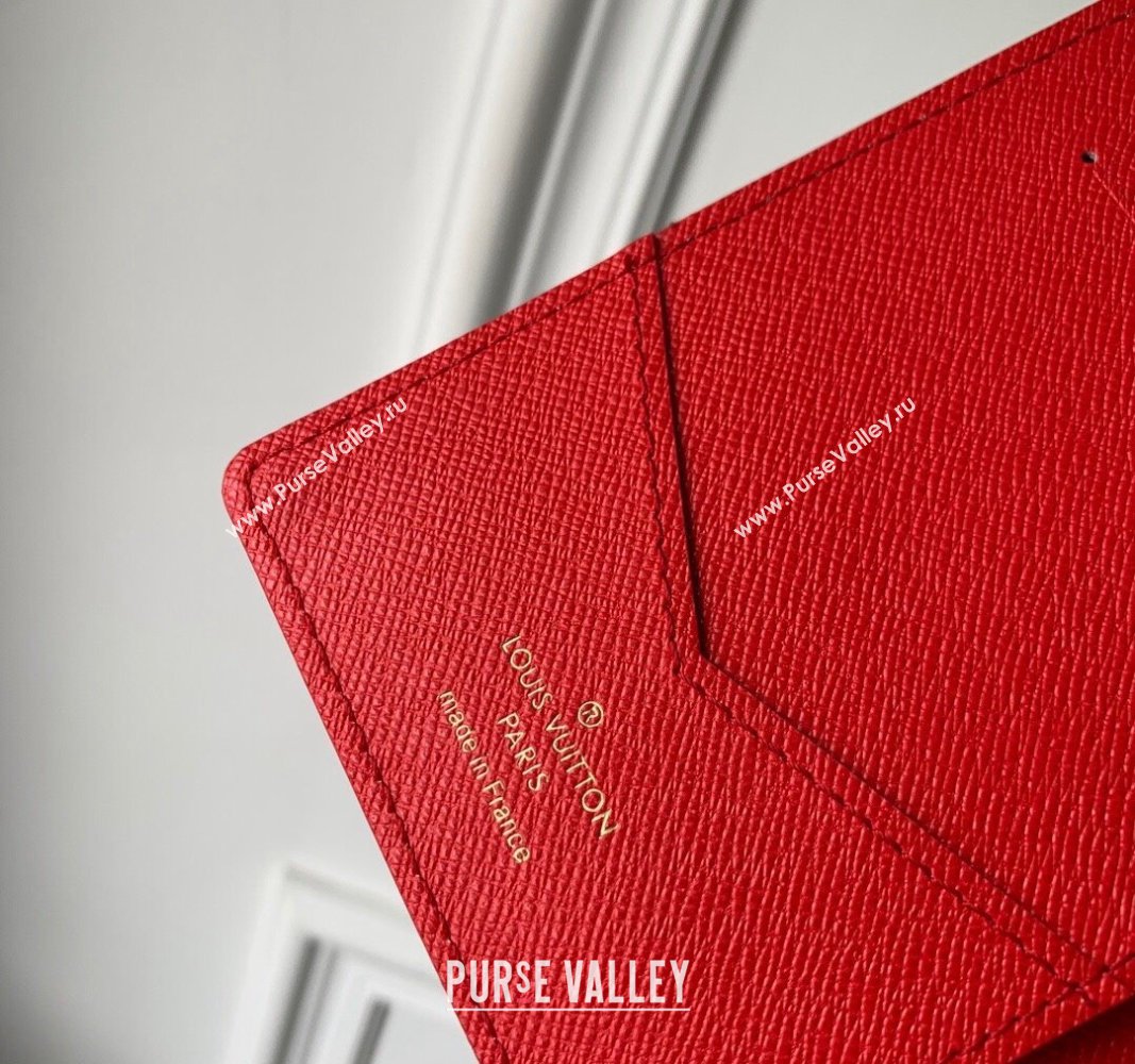 Louis Vuitton Passport Cover in Monogram Canvas with Vintage Hotel Labels M83519 2024 (KI-240521027)