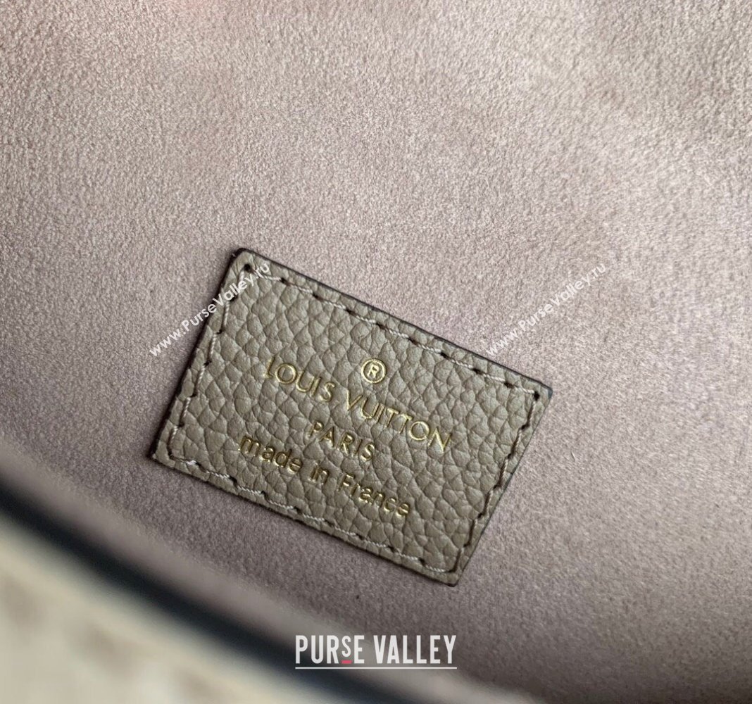 Louis Vuitton Nano Diane Mini bag in Monogram Empreinte Leather M83300 Tourterelle Beige/Cream White 2024 (KI-240520063)