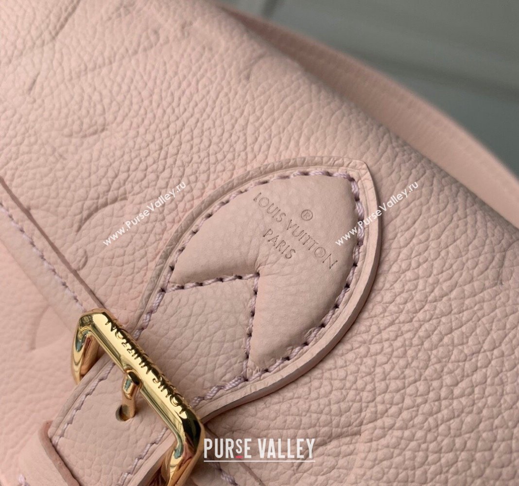 Louis Vuitton Nano Diane Mini bag in Monogram Empreinte Leather M83566 Opale Pink 2024 (KI-240520064)