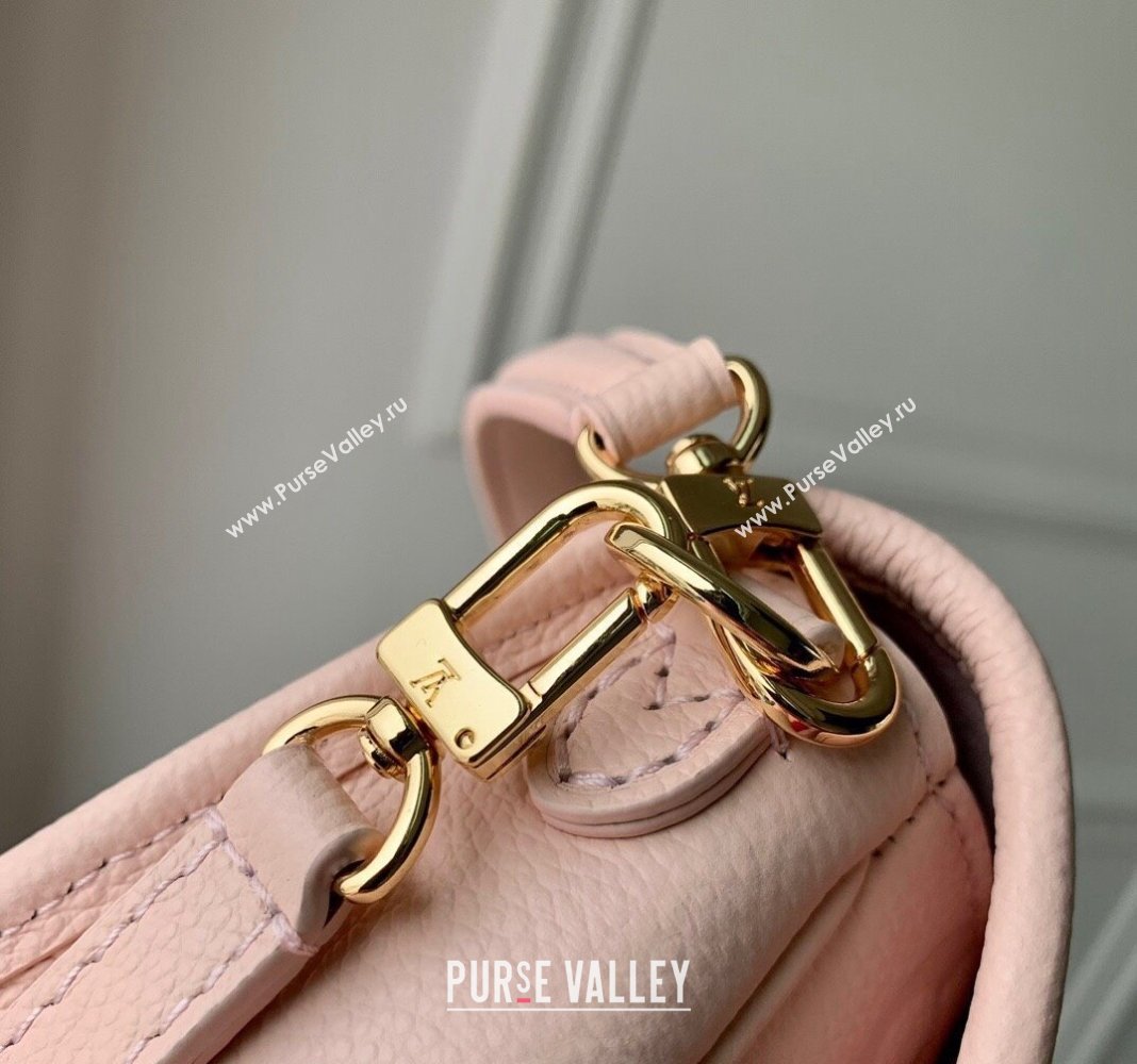 Louis Vuitton Nano Diane Mini bag in Monogram Empreinte Leather M83566 Opale Pink 2024 (KI-240520064)