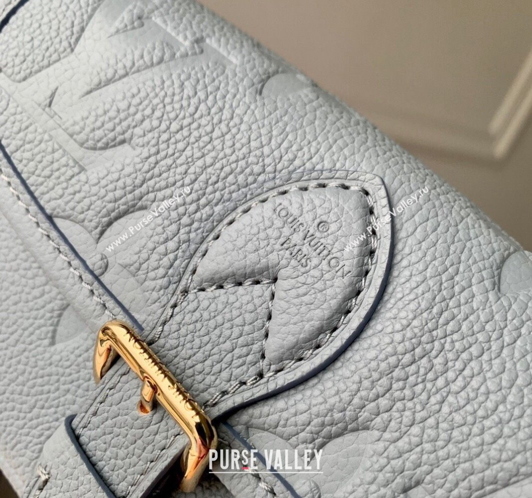 Louis Vuitton Nano Diane Mini bag in Monogram Empreinte Leather M83592 Olympe Blue 2024 (KI-240520065)