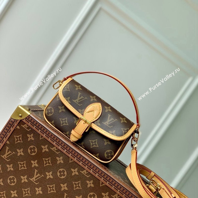 Louis Vuitton Nano Diane Mini bag in Monogram Canvas M83566 2024 (KI-240520066)