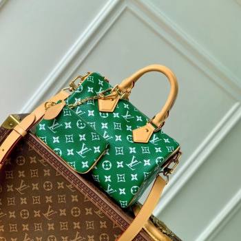 Louis Vuitton Speedy P9 Bandouliere 25 Bag in Soft Calfskin M24423 Green 2024 Runway (KI-240521043)