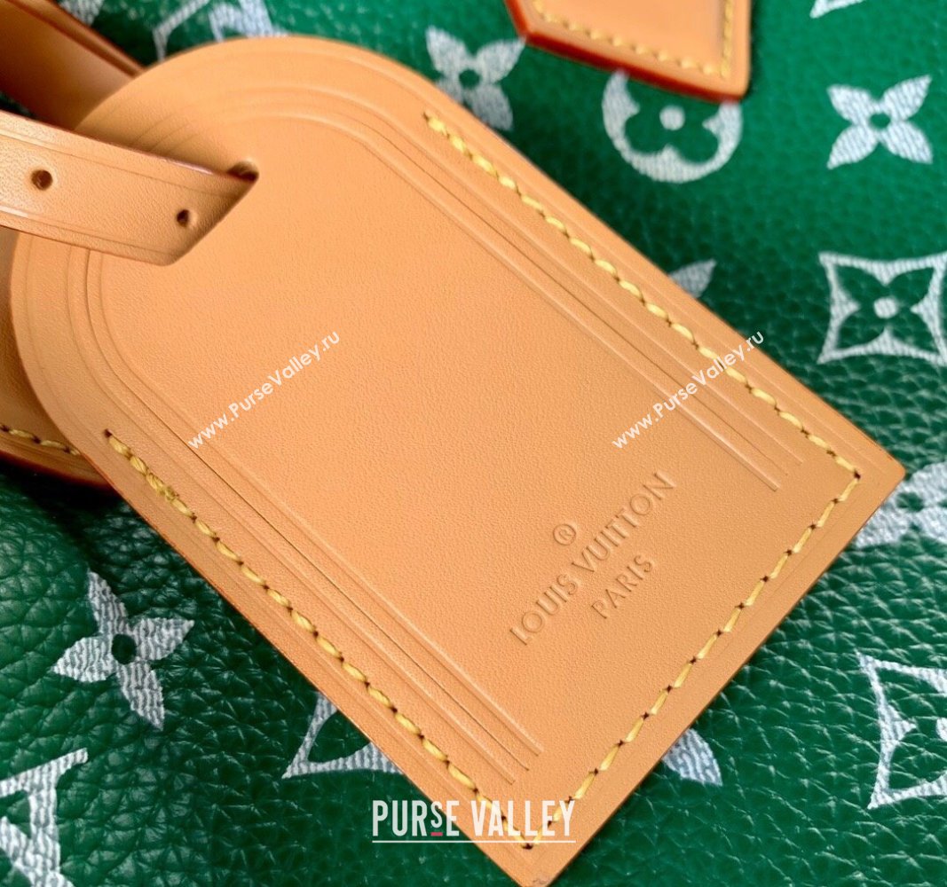 Louis Vuitton Speedy P9 Bandouliere 25 Bag in Soft Calfskin M24423 Green 2024 Runway (KI-240625067)