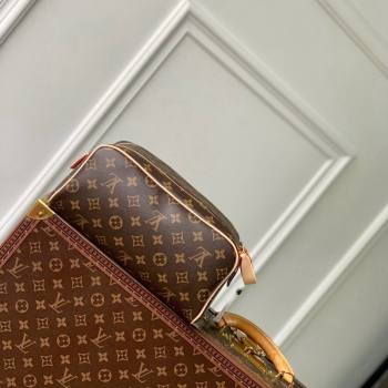 Louis Vuitton Dopp Kit Toilet Travel Pouch M44494 in Monogram Canvas/Nude 2024 (KI-240521044)