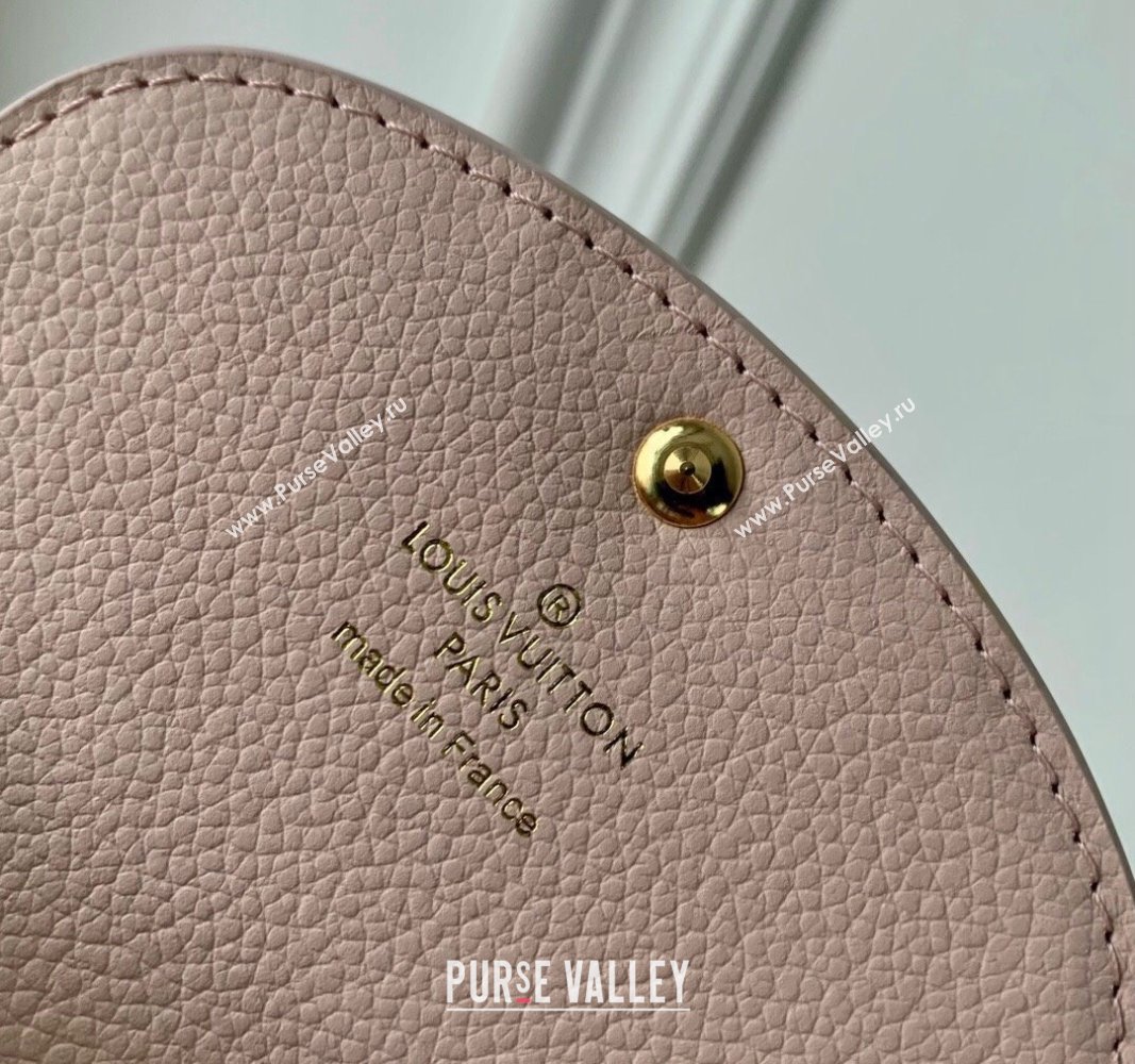 Louis Vuitton Rosalie Coin Purse Wallet in Monogram Empreinte Leather M81520 Opale Pink 2024 (KI-240520057)