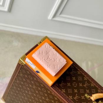 Louis Vuitton Lisa Wallet in Monogram Empreinte Leather M83569 Opale Pink 2024 (KI-240520060)