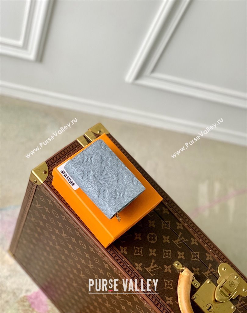 Louis Vuitton Metis Wallet in Monogram Empreinte Leather M82926 Olympe Blue 2024 (KI-240520061)