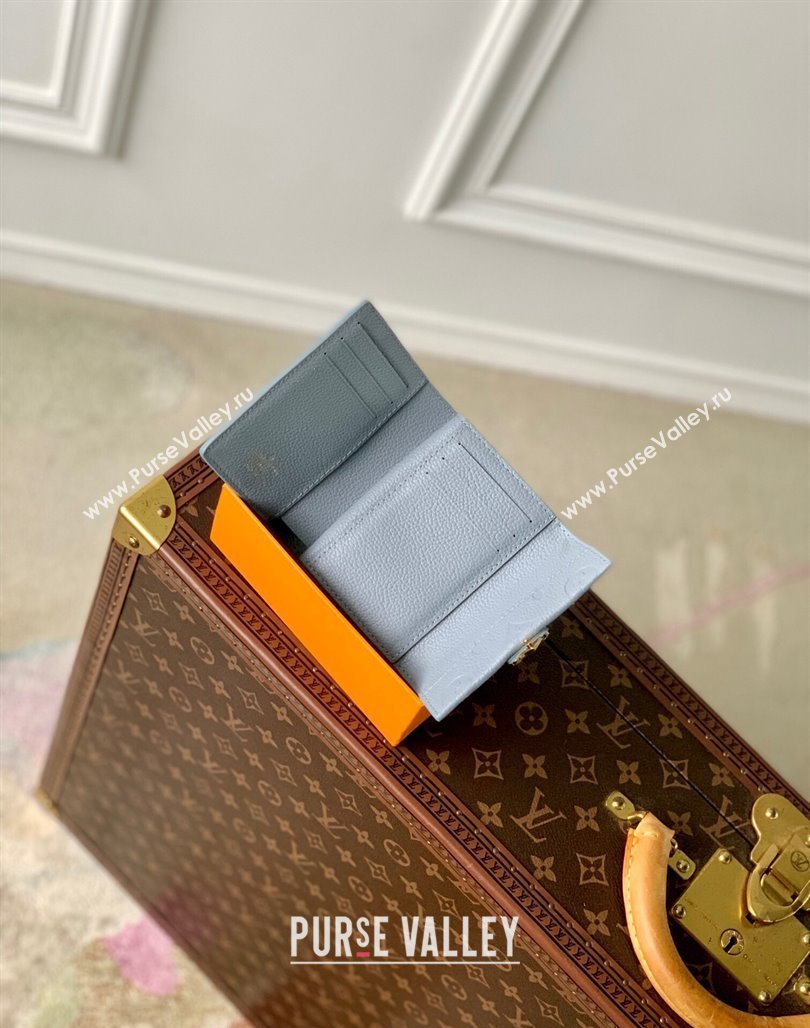 Louis Vuitton Metis Wallet in Monogram Empreinte Leather M82926 Olympe Blue 2024 (KI-240520061)