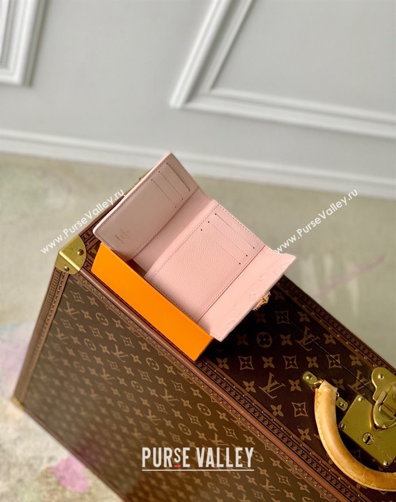 Louis Vuitton Metis Wallet in Monogram Empreinte Leather M82926 Opale Pink 2024 (KI-240520062)