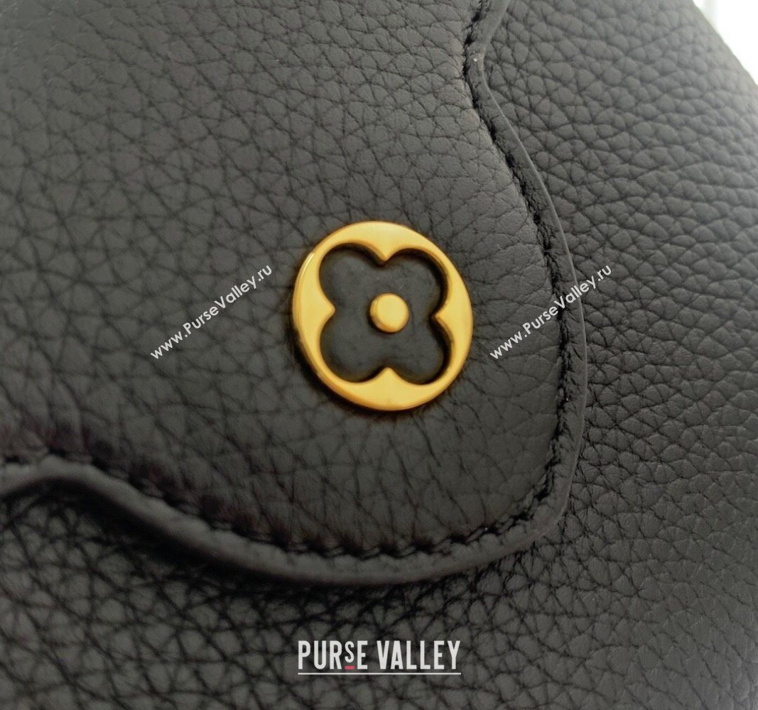 Louis Vuitton Capucines Mini Bag in Black Taurillon Leather with Lovelock Chain M23951 2024 (KI-240520094)