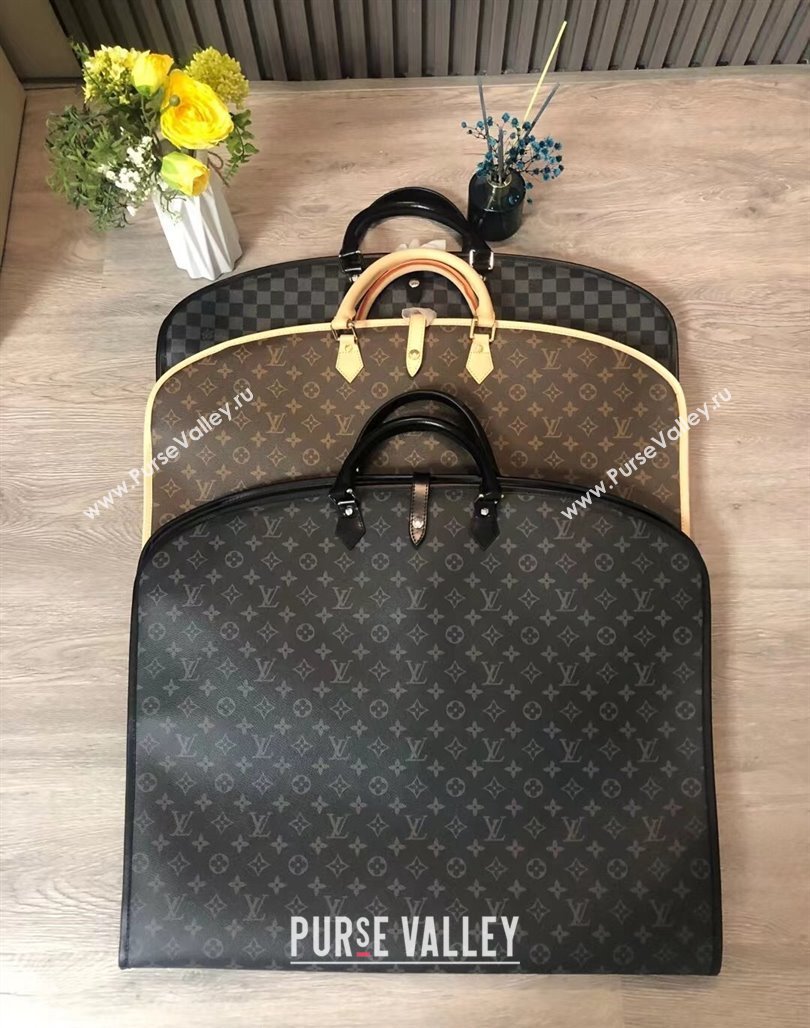 Louis Vuitton Mens Suit Bag in Black Monogram Canvas 2024 23434 (YS-240521048)