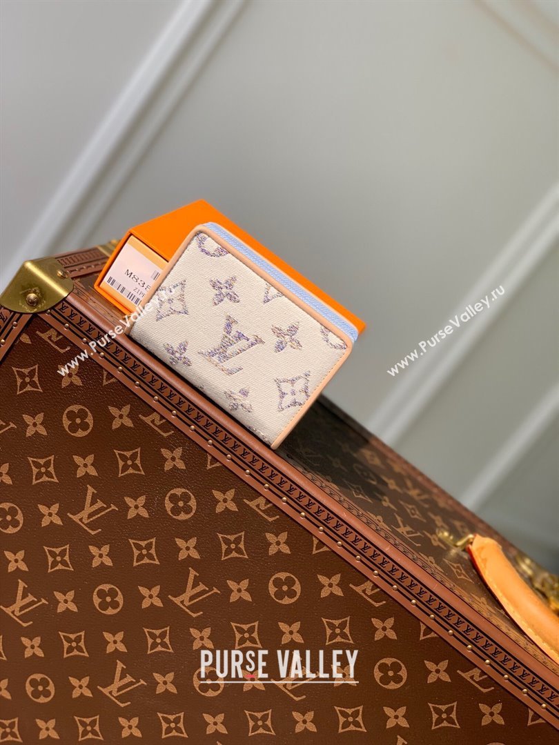 Louis Vuitton Lou Wallet in Multicolor Beige Monogram Jacquard Fabric M83500 2024 (KI-240521039)