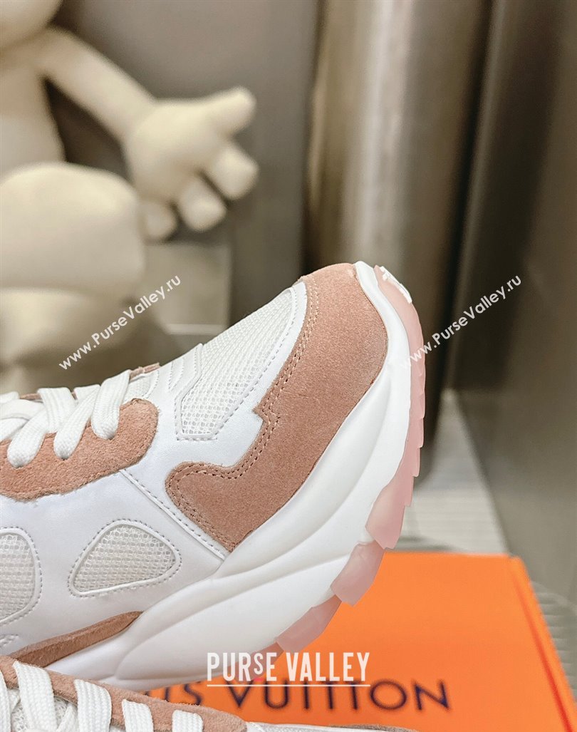 Louis Vuitton Run 55 Sneakers White/Beige 2024 0608 (MD-240608002)