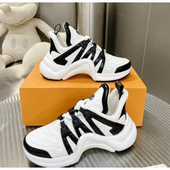 Louis Vuitton Archlight Sneakers in Monogram Calf Leather White/Black 2024 0608 (MD-240608017)