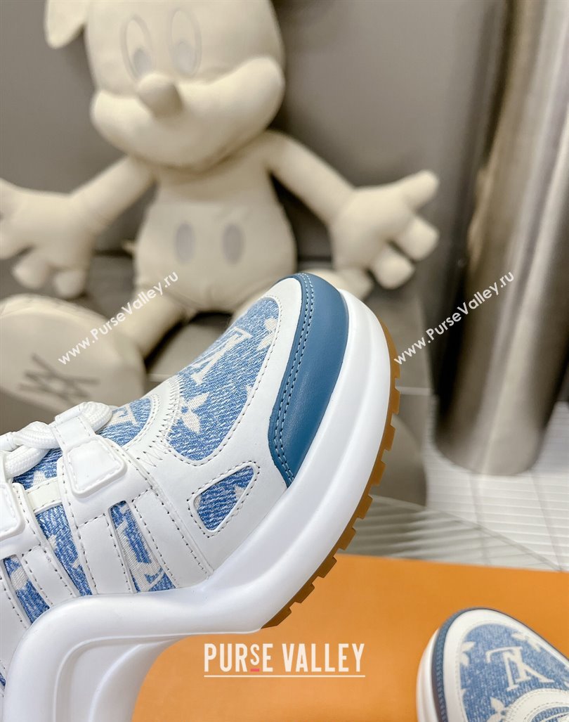 Louis Vuitton Archlight Sneakers in Monogram Jacquemus Light Blue 2024 0608 (MD-240608019)