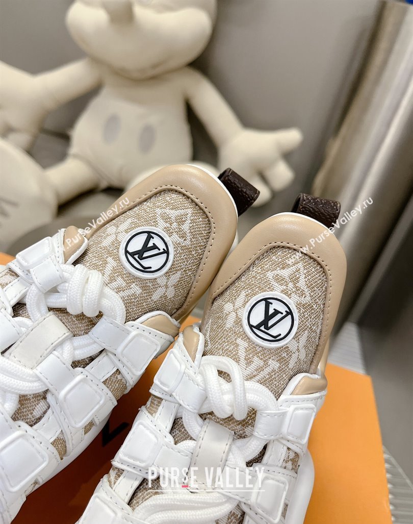 Louis Vuitton Archlight Sneakers in Monogram Jacquemus Beige 2024 0608 (MD-240608020)