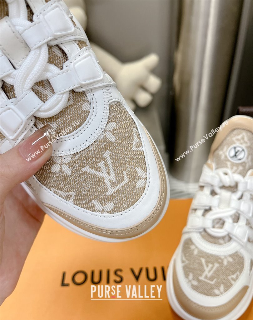 Louis Vuitton Archlight Sneakers in Monogram Jacquemus Beige 2024 0608 (MD-240608020)