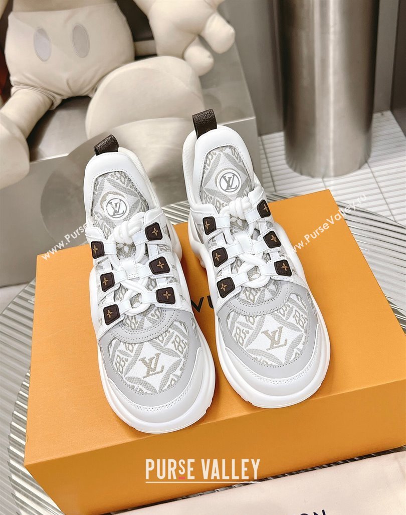 Louis Vuitton Since 1854 Archlight Sneakers Grey 2024 0608 (MD-240608026)