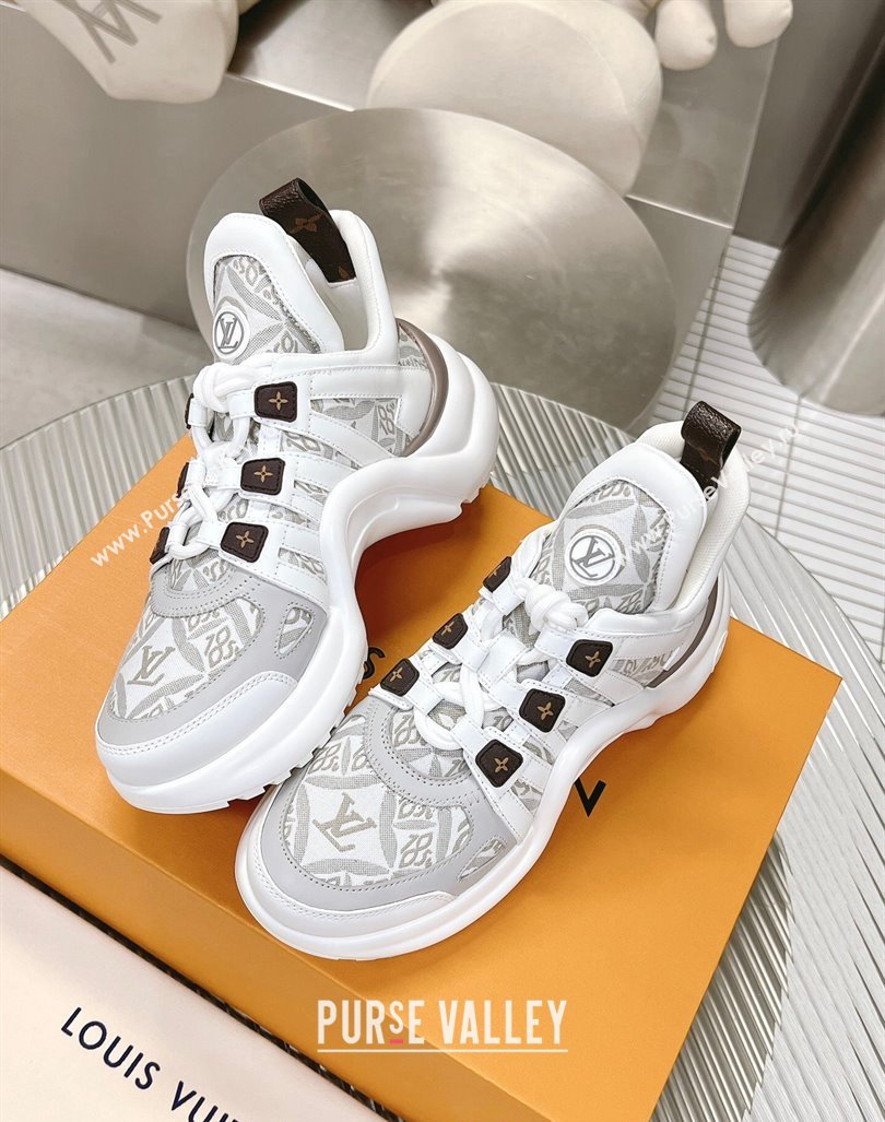 Louis Vuitton Since 1854 Archlight Sneakers Grey 2024 0608 (MD-240608026)