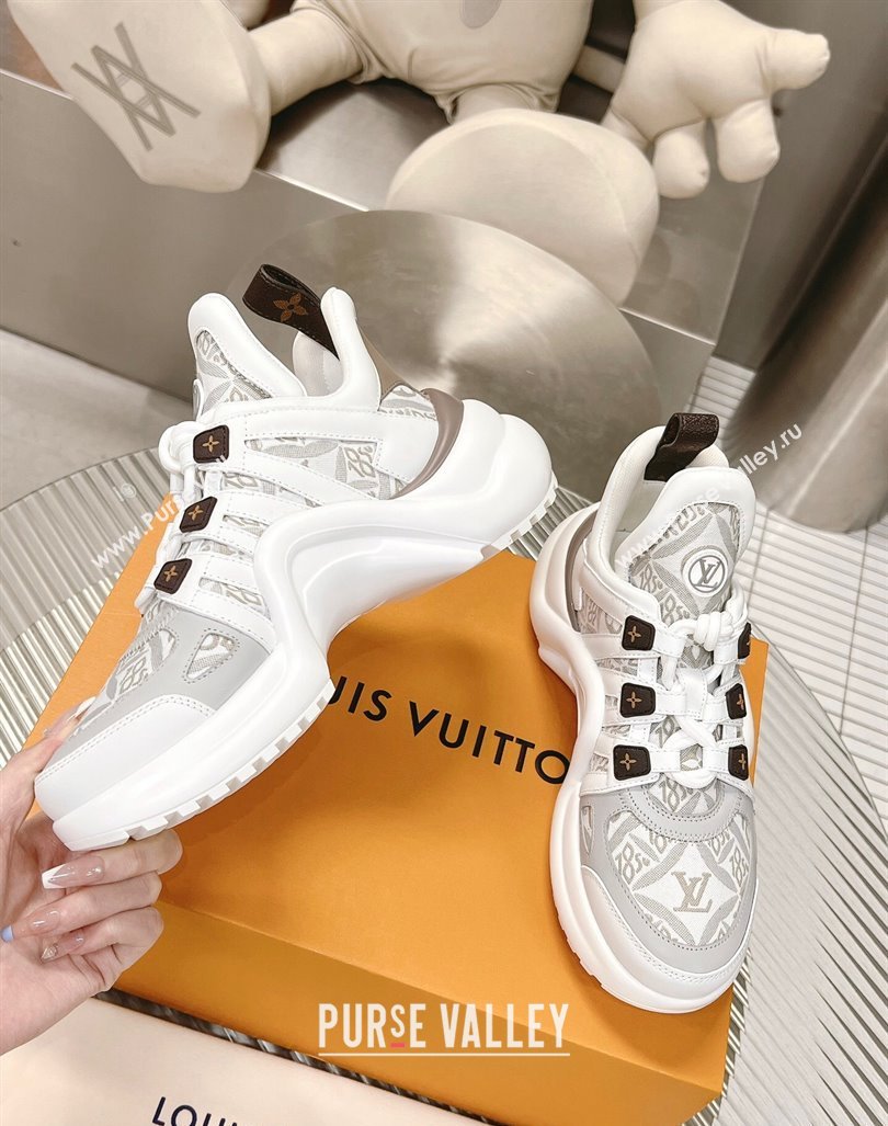 Louis Vuitton Since 1854 Archlight Sneakers Grey 2024 0608 (MD-240608026)