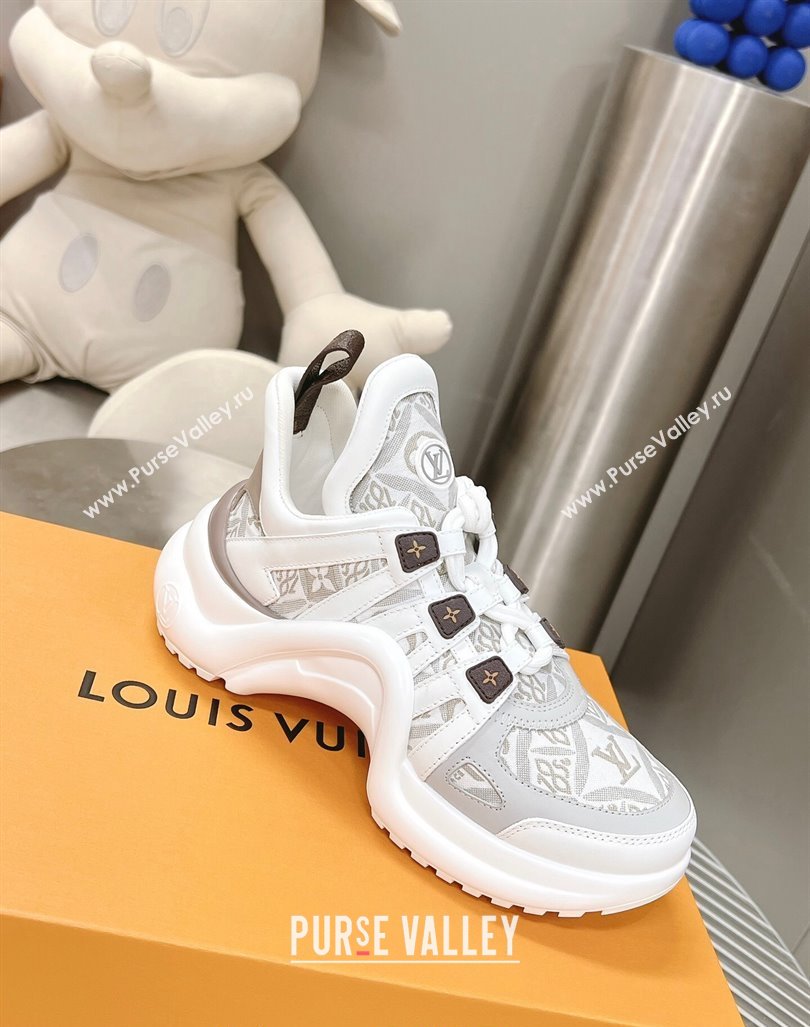 Louis Vuitton Since 1854 Archlight Sneakers Grey 2024 0608 (MD-240608026)