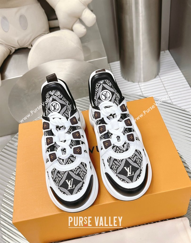 Louis Vuitton Since 1854 Archlight Sneakers Black 2024 0608 (MD-240608027)