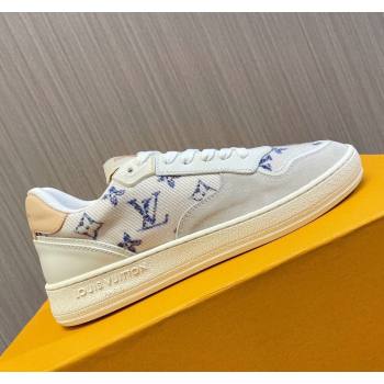 Louis Vuitton LV Stadium Sneakers in White Monogram Tweed 2024 0608 (MD-240608041)