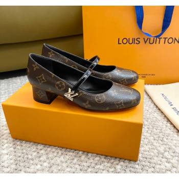 Louis Vuitton Romy Pumps 3.5cm in Monogram Canvas 2024 060602 (MD-240606173)