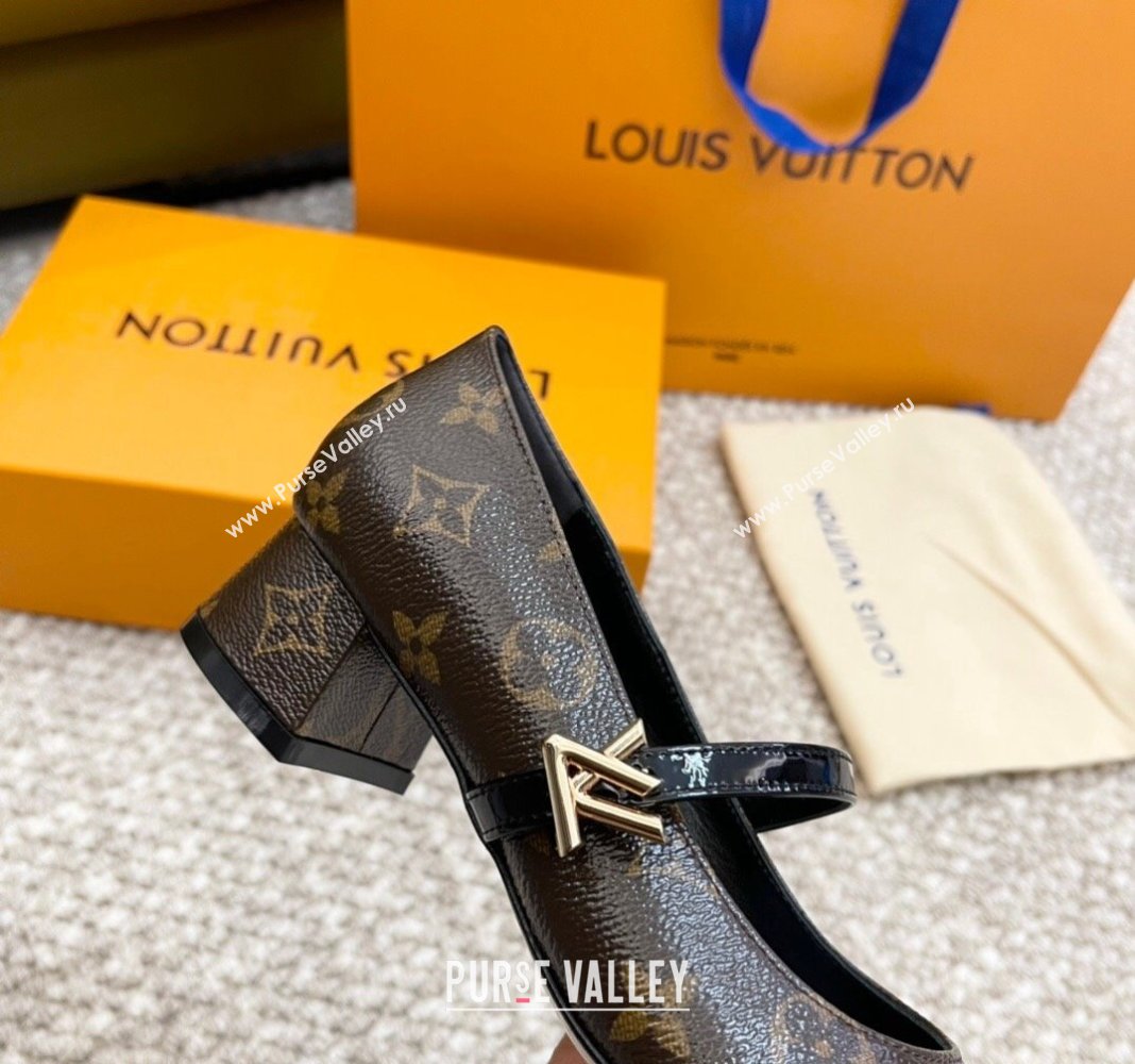 Louis Vuitton Romy Pumps 3.5cm in Monogram Canvas 2024 060602 (MD-240606173)