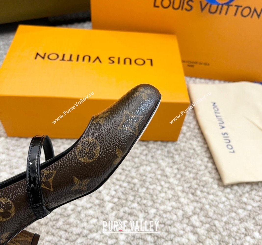 Louis Vuitton Romy Pumps 3.5cm in Monogram Canvas 2024 060602 (MD-240606173)