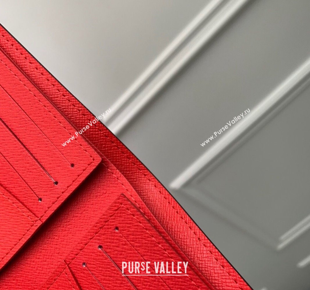 Supreme x Louis Vuitton Multiple Wallet in Epi Leather Red 2024 M64542 (KI-240626009)