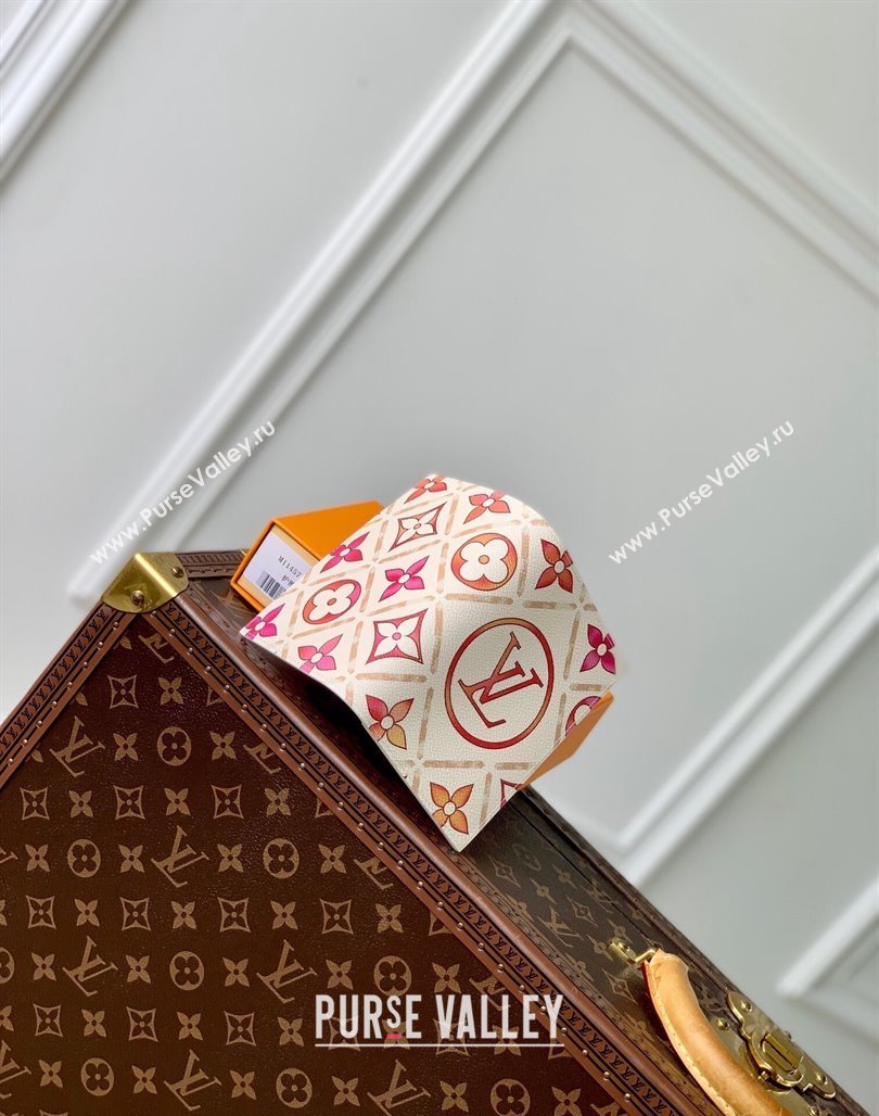 Louis Vuitton Passport Cover in Monogram Tiles Canvas M11457 Coral Pink 2024 (KI-240625071)