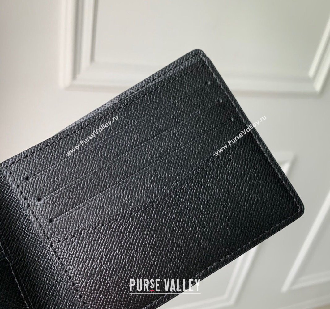 Supreme x Louis Vuitton Multiple Wallet in Epi Leather Black 2024 M64542 (KI-240626010)