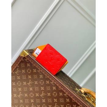 Louis Vuitton Multiple Wallet in Monogram Leather Red 2024 M69037 (KI-240626033)