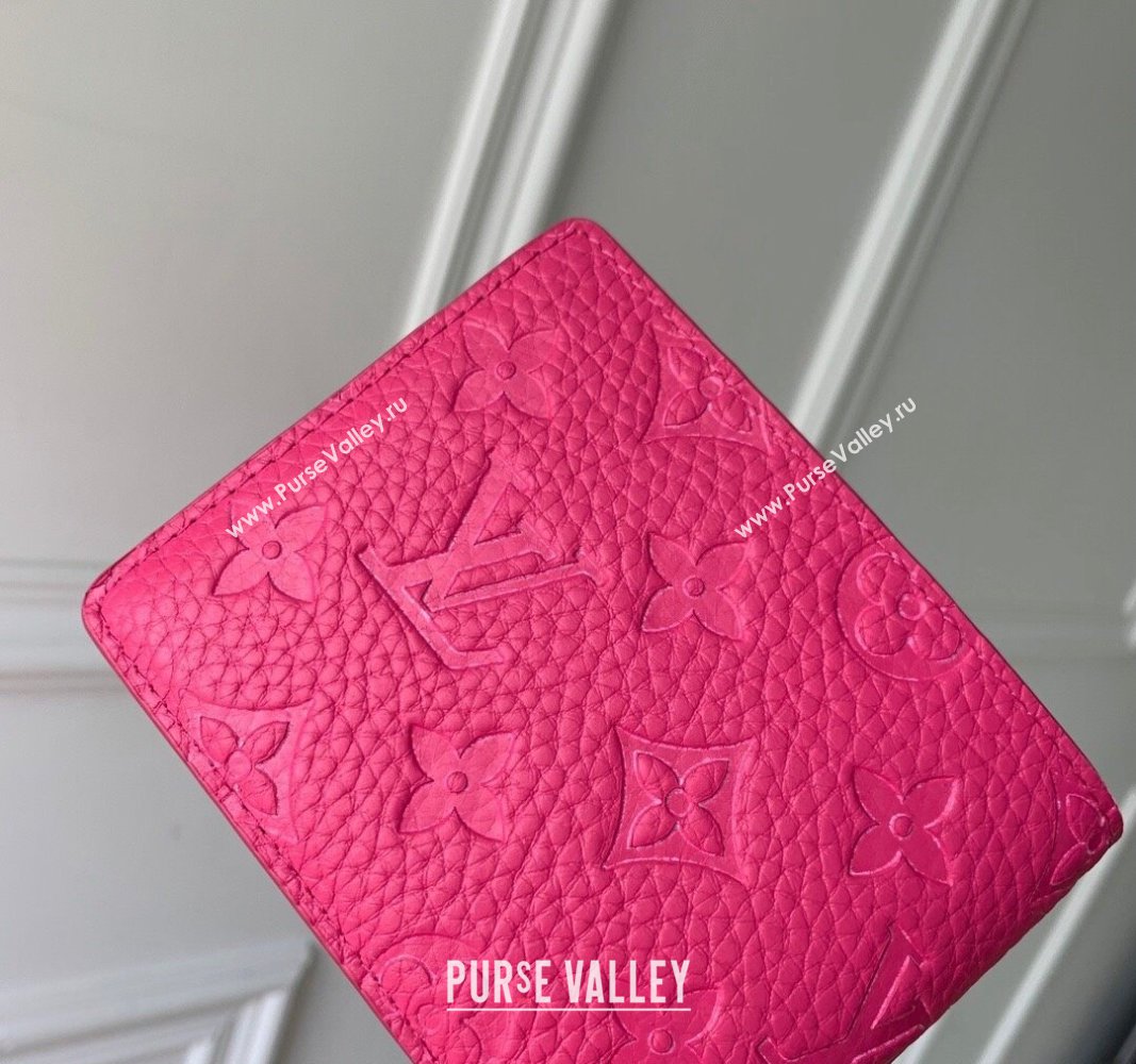 Louis Vuitton Multiple Wallet in Monogram Leather Pink 2024 M69037 (KI-240626034)