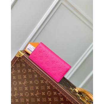 Louis Vuitton Brazza Wallet in Monogram Leather Pink 2024 M69038 (KI-240626041)