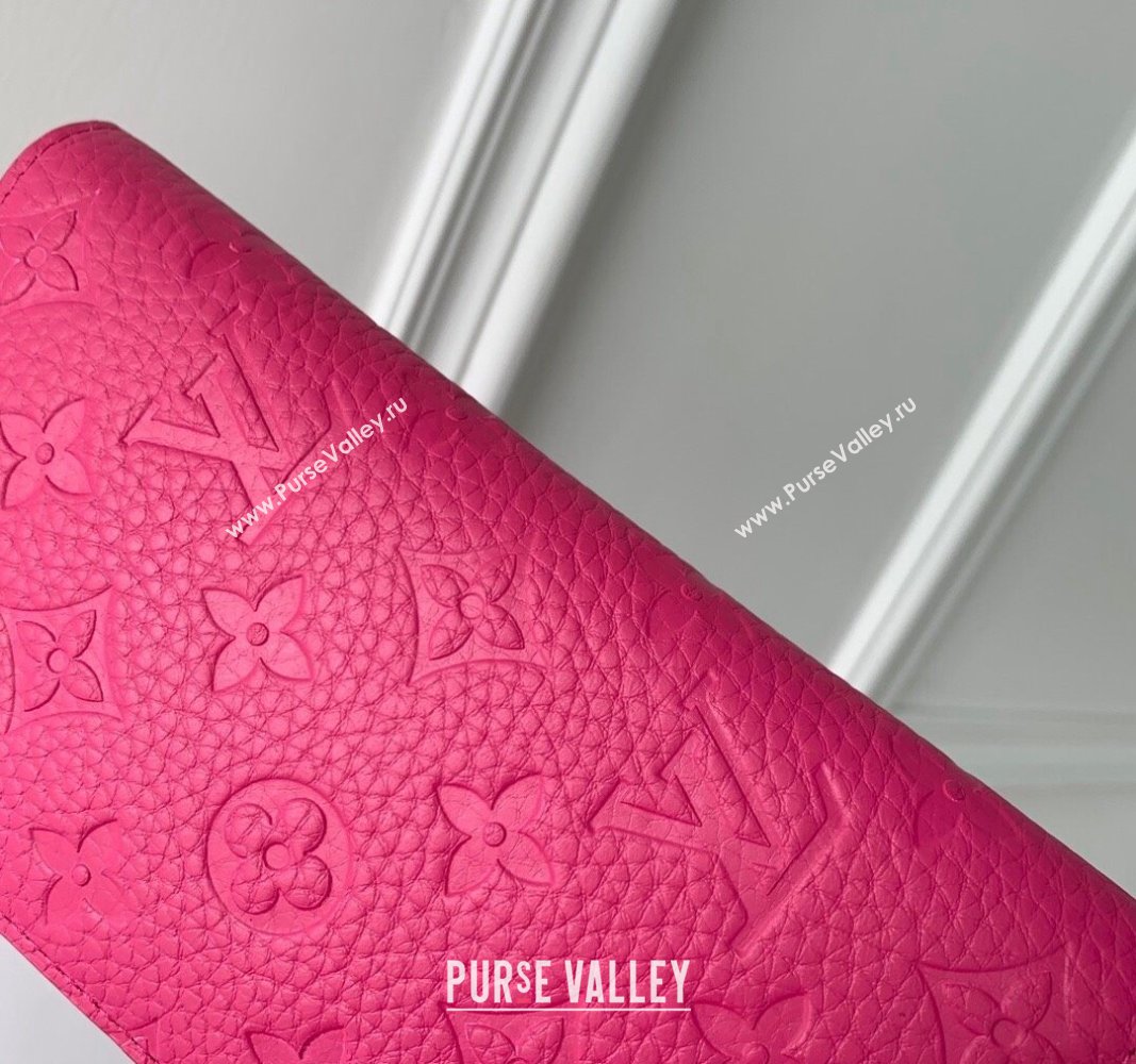 Louis Vuitton Brazza Wallet in Monogram Leather Pink 2024 M69038 (KI-240626041)