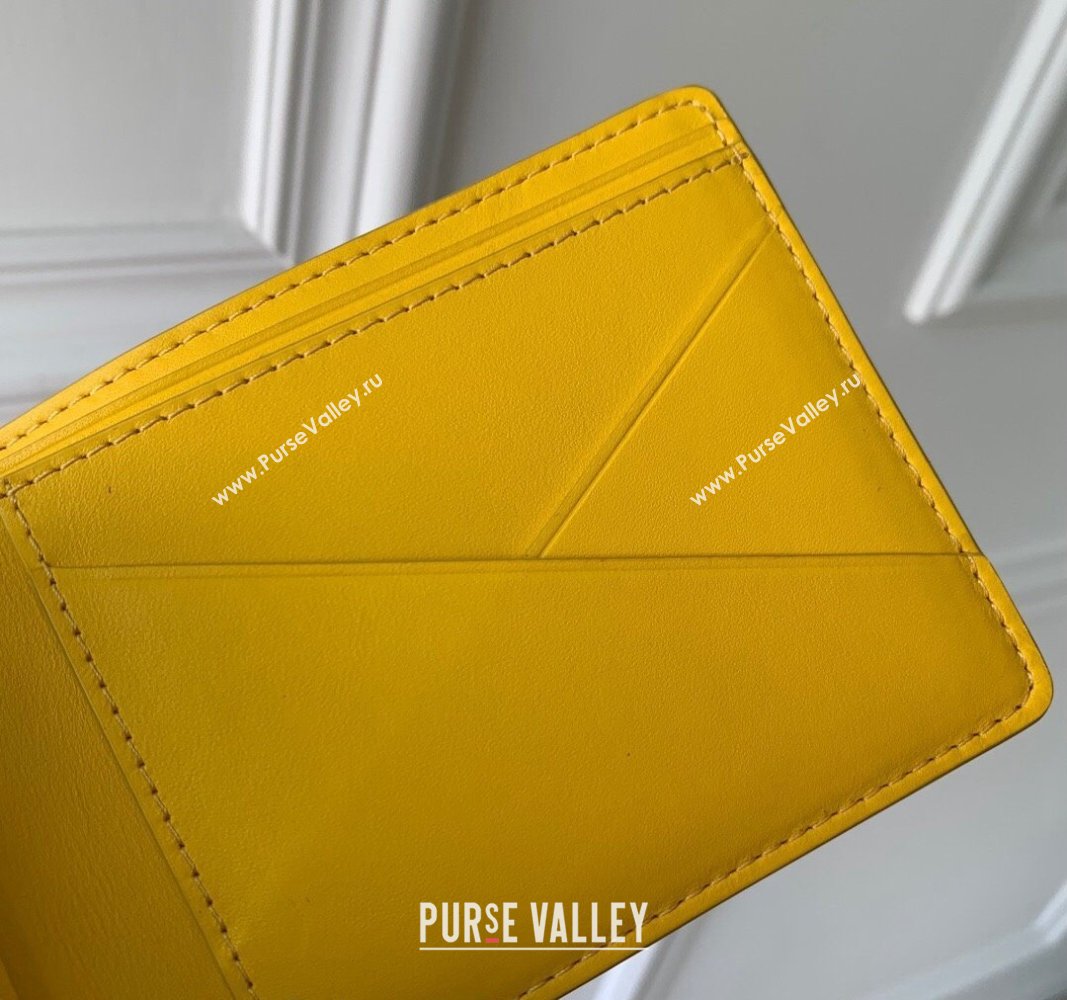 Louis Vuitton Multiple Wallet in Monogram Leather Yellow 2024 M69037 (KI-240626035)