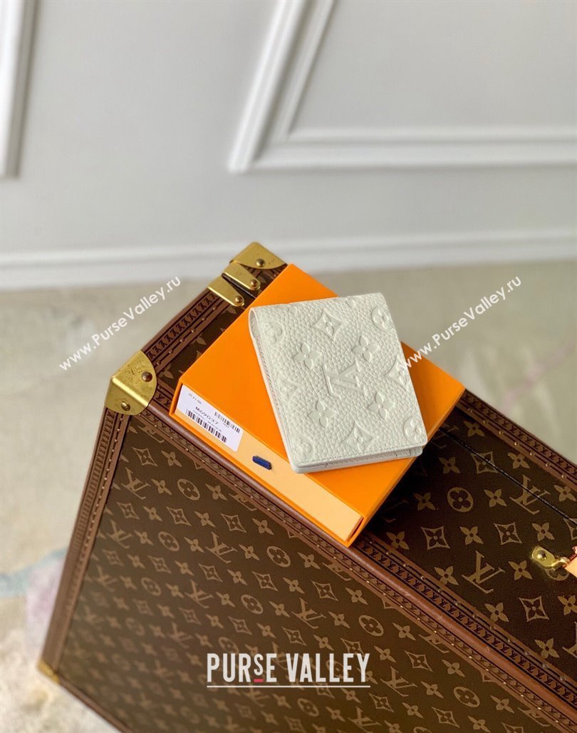 Louis Vuitton Multiple Wallet in Monogram Leather White 2024 M69037 (KI-240626036)