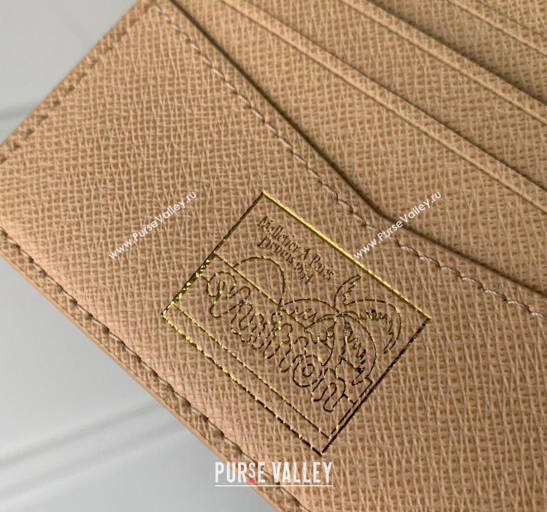 Louis Vuitton Slender Wallet in Monogram Surfin’ Canvas M83468 Sand Beige 2024 (KI-240625104)