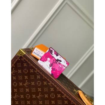 Louis Vuitton Slender Wallet in Monogram Surfin’ Canvas M83468 Pink 2024 (KI-240625105)