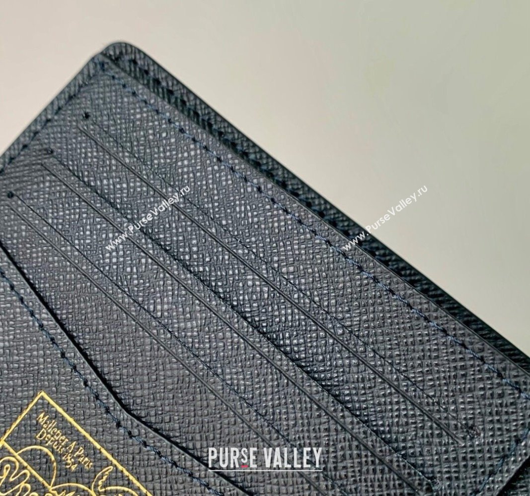 Louis Vuitton Slender Wallet in Monogram Surfin’ Canvas M83468 Navy Blue 2024 (KI-240625107)